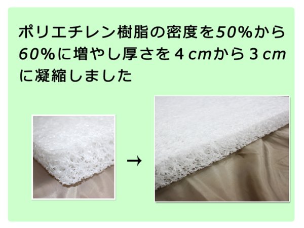 画像2: カバー付 高反発 ペットマット 厚み3cm Ｍ/Ｌ/ＬＬサイズ  ポリエチレン樹脂  ケアマット ドッグマット