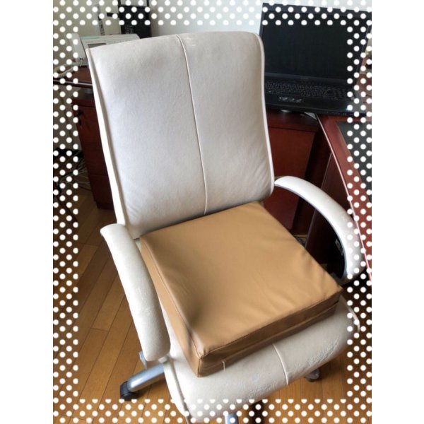 画像6: 40cm角 10cm厚 二層(低反発ウレタン+チップモールド)超低反発 クッション (6)